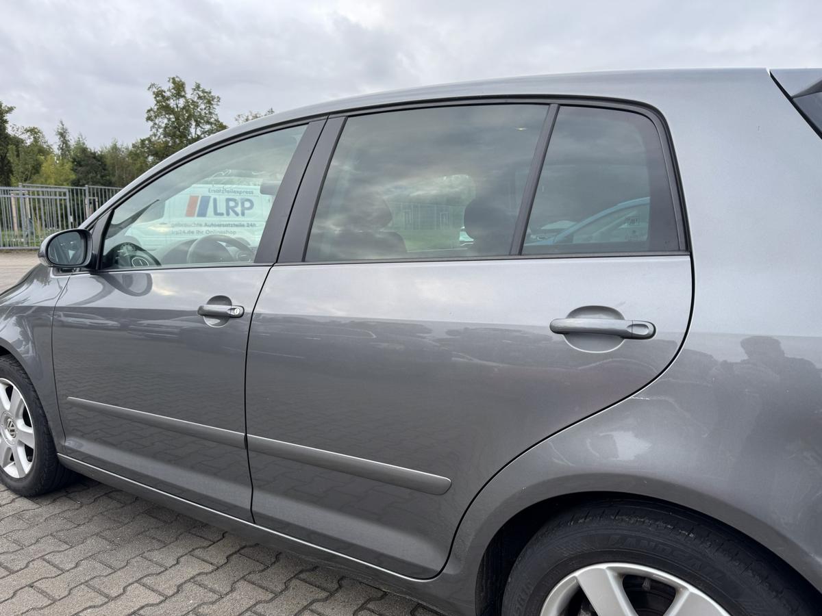 VW Golf Plus original T&uuml;r hinten links LA7T United Grey Rohbau Bj.2005
